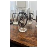 1930s-1940s Kentucky derby winners drinking glasses