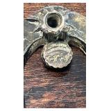 vintage horse related paper weight and pen holder