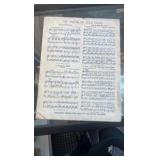 late 1800s early 1900s sheet music