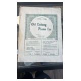 late 1800s early 1900s sheet music