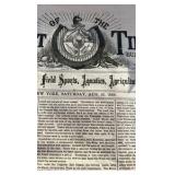 late 1880s-early 1900s sports magazines