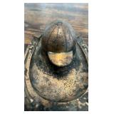 2 antique horse racing inkwells