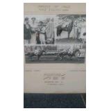 1950s horse racing display