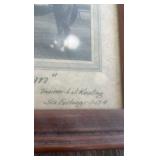 1949 fickle man horse racing photograph