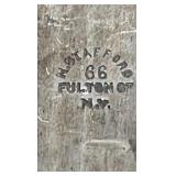 antique Coney Island jockey club official ticket seller hat badge