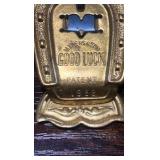 1869 good luck brass clips