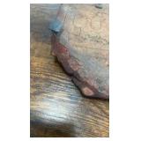 late 1800s early 1900s leather jockey identification arm band