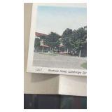 1904 lot of items from hotels in Cambridge springs Pennsylvania