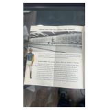 mid 1900s caliente horse racing brochure