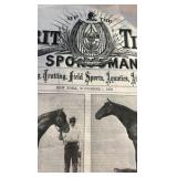 late 1880s-early 1900s sports magazines
