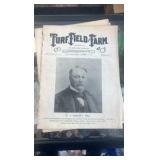 1896-1902 horse and farming magazines