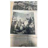 1867 Harper’s weekly newspaper cut outs