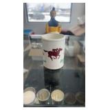 horse racing themed ceramics lot