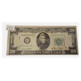 1950- No Motto - $20 Federal Reserve Note