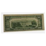 1950- No Motto - $20 Federal Reserve Note