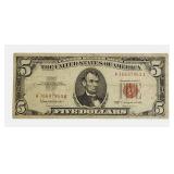 1963 - $5  Federal Reserve Note