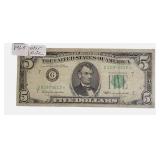 1963- Star Note  - $5  Federal Reserve Note