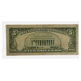 1963- Star Note  - $5  Federal Reserve Note