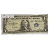 1935-E- Star Note- No Motto -  $1 Federal Reserve Note
