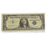 1957 - B- $1 Federal Reserve Note