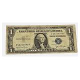 1935- D- No Motto- $1 Federal Reserve Note