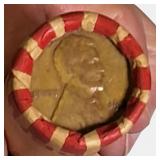 1942 Open Roll of Wheat Pennies