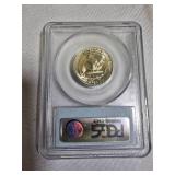 1944 25-Cent Coin, Graded PCGS MS66