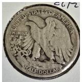 1917 Walking Liberty Half Dollar.