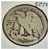 1917-S Reverse Walking Liberty Half Dollar - Semi-Key Date
