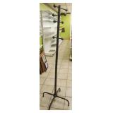 Metal Free-Standing Coat Rack