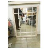 Window Pane Mirror