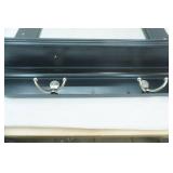 Mirror with shelf and 2 coat hooks