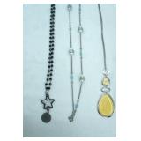 Jewelry Lot: Fashion Jewelry Necklaces