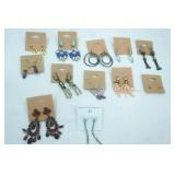 Jewelry Lot: Fashion Jewelry Pierced Earrings