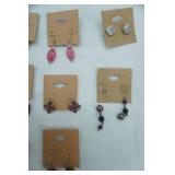 Jewelry Lot: Fashion Jewelry Pierced Earrings