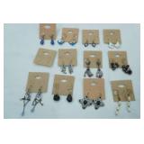 Jewelry Lot: Fashion Jewelry Pierced Earrings