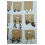 Jewelry Lot: Fashion Jewelry Pierced Earrings