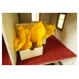 Wooden Dollhouse and Accessories