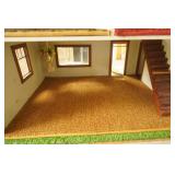 Wooden Dollhouse and Accessories