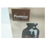 NEW Pomeroy Home Othello Centerpiece. White Thyme & Ginger Tea Light Candle, Oil, Reeds included