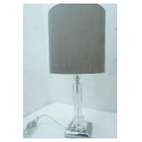 Lucite Table Lamp 23" tall
