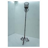 Metal Floor Votive Candle Holder 43"