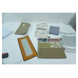 Vintage Chinese/Asian Embroidered Silk Panel, Vintage Rose Towel, NEW Throw Pillow Covers and More