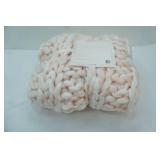 NEW Mia Knit Throw Blanket 50"x60". summer & rose