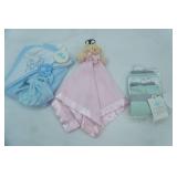 NEW Baby Towel, Wash Rags, Toy w/blanket