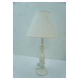 Table Lamp 26" tall. White