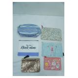 6ct New Make-Up & Bathroom Bags