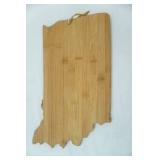 Bamboo Cutting Board. Indiana State