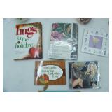 Fine Bone China Porcelain Figurine, Hummingbird Cross Stitch, CD