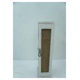 Decorative Wooden Toilet Paper Holder w/Kleenex Slot on Top